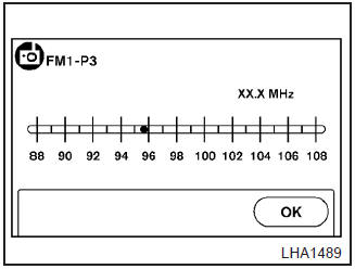 Operação do rádio FM/AM