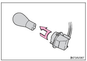 Luz do sinal de mudança de direção traseira (sedan)