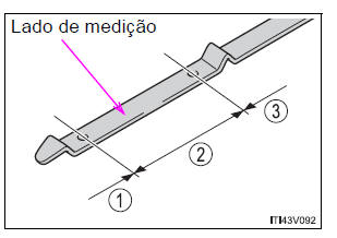 Vareta não plana tipo A