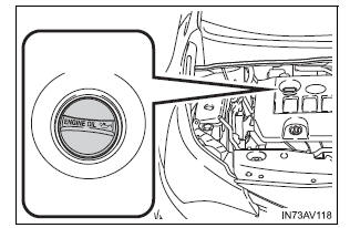 Adição de óleo do motor