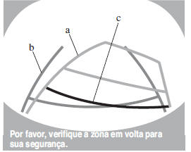 Ecrã de Monitorização da Traseira do Veículo*