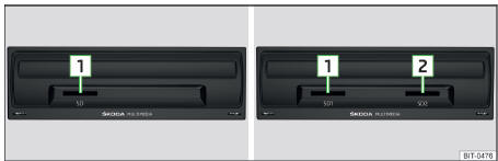 Fig. 163 Módulo externo: Infotainment Bolero / Infotainment Amundsen