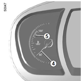 Indicador de temperatura do líquido de refrigeração 4